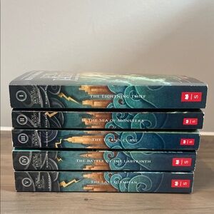 Percy Jackson Book Set 1-5 •NEW